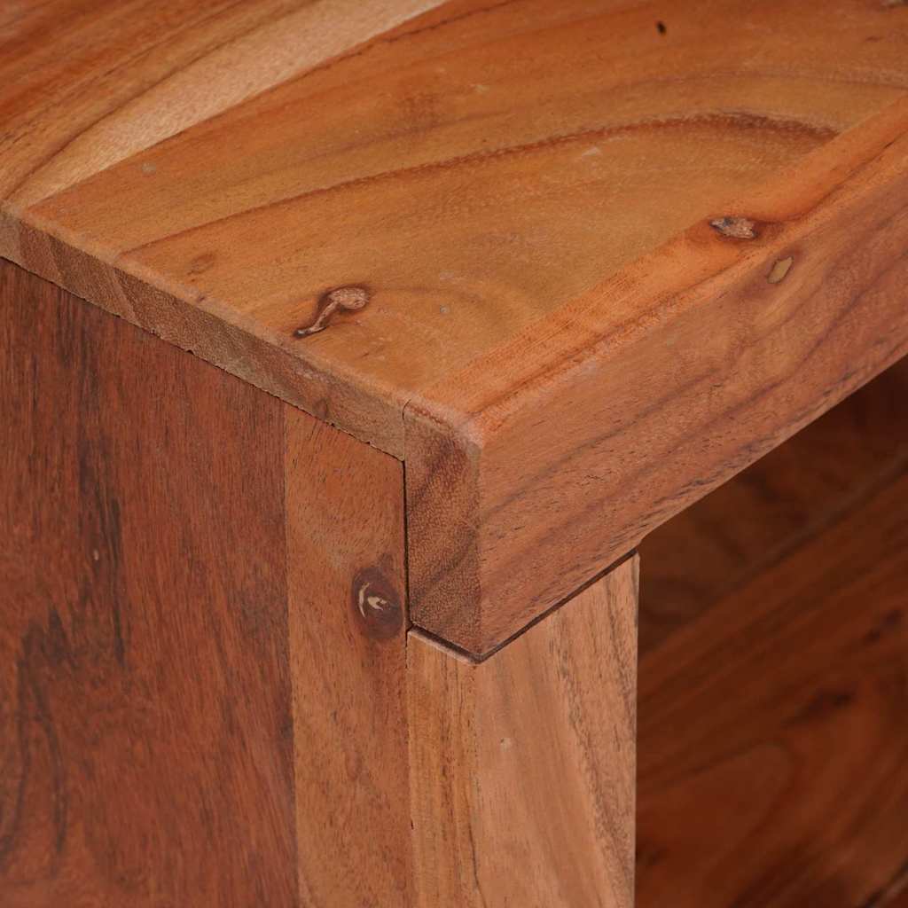 Bookshelf 3 pcs Brown 50 x 30 x 110 cm Solid Acacia Wood