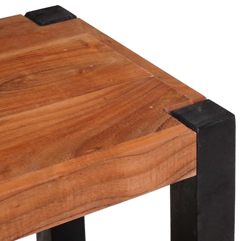 Bookshelf 3 pcs Brown 80 x 30 x 110 cm Solid Acacia Wood