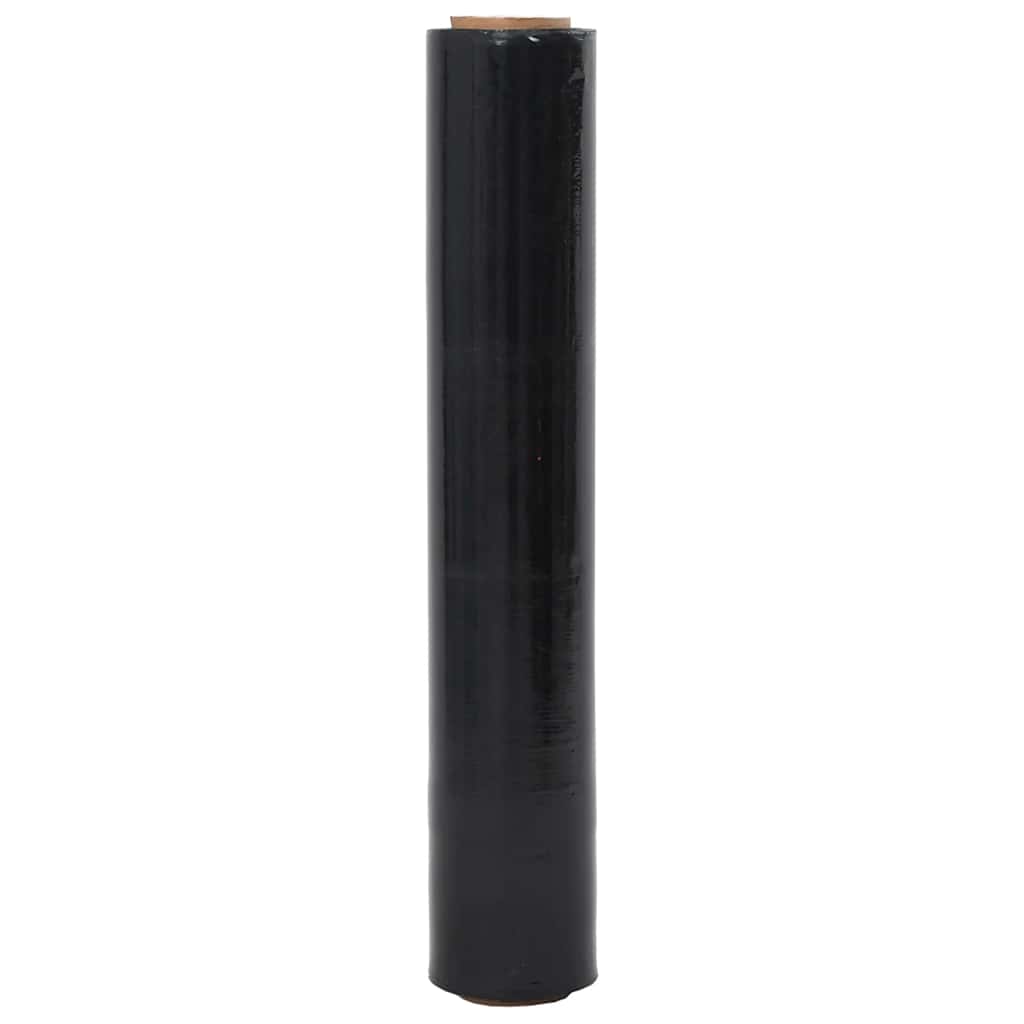 Stretch Film 2 pcs Black 17 μm 50 cm x 150 m