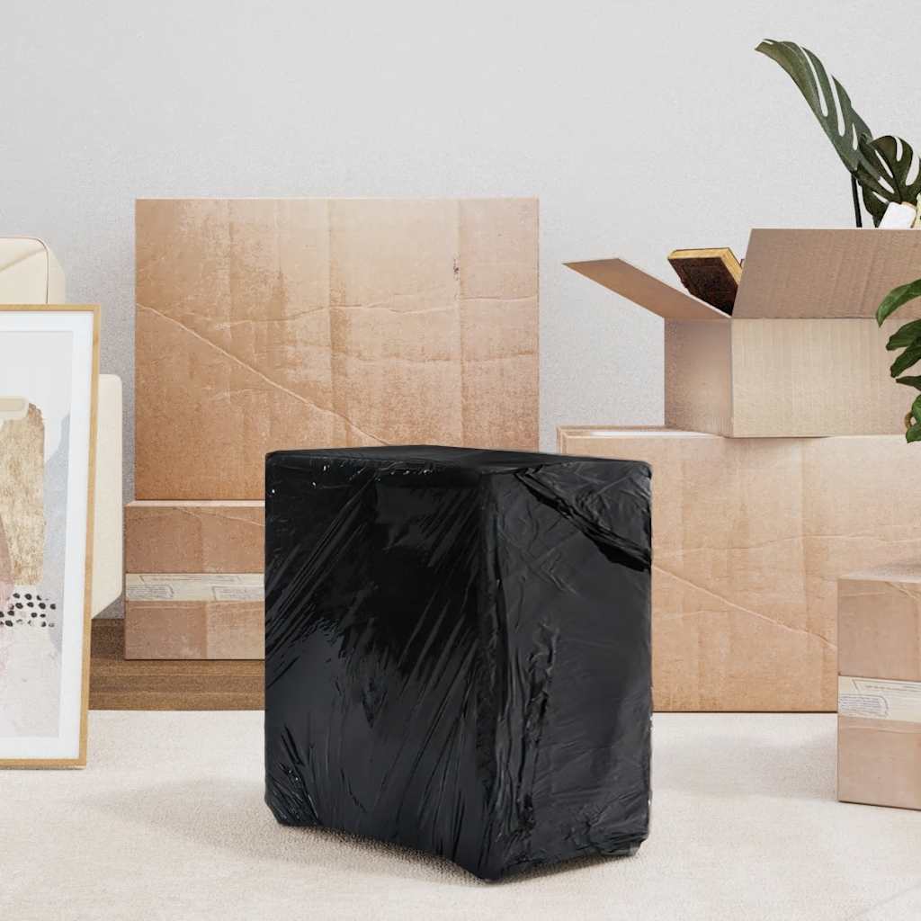 Stretch Film 2 pcs Black 30 μm 50 cm x 150 m