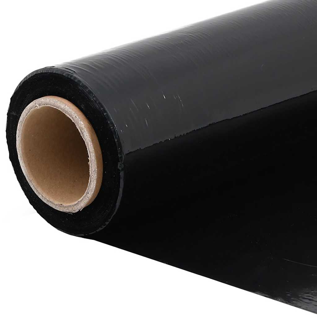Stretch Film 6 pcs Black 30 μm 50 cm x 300 m