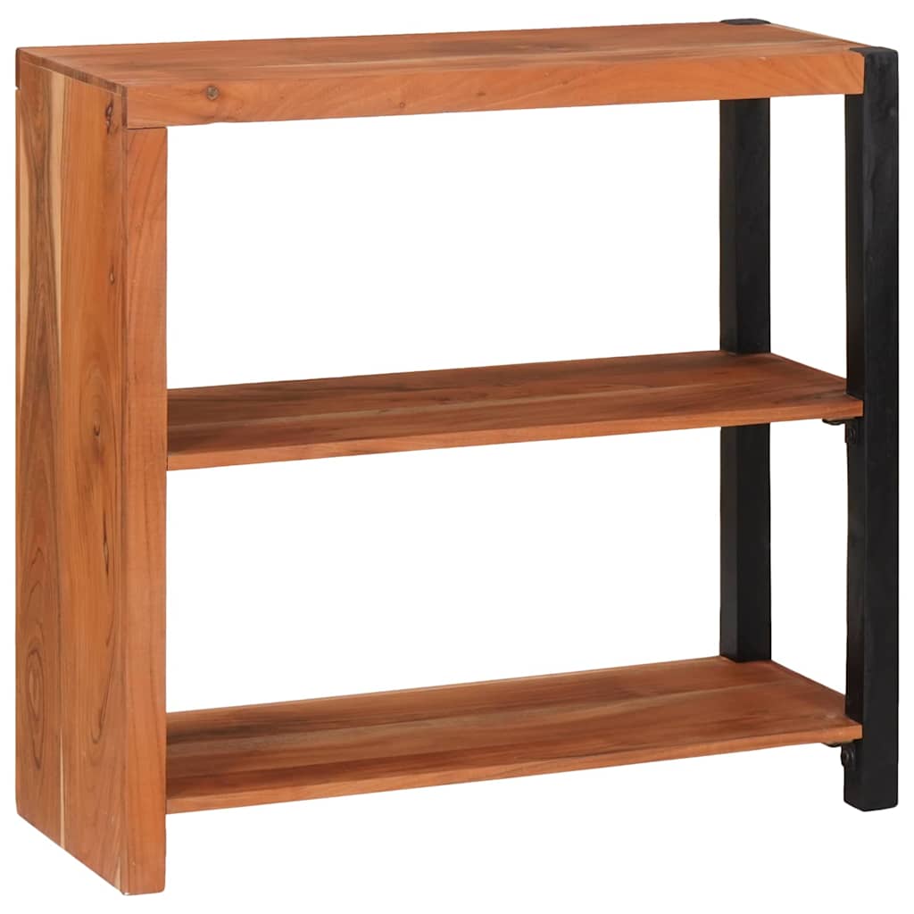 Bookshelf Brown 80 x 30 x 75 cm Solid Acacia Wood