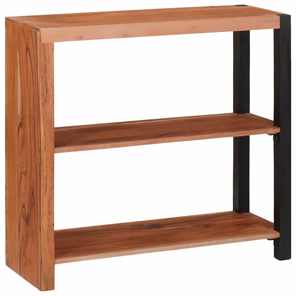 Bookshelf Brown 80 x 30 x 75 cm Solid Acacia Wood