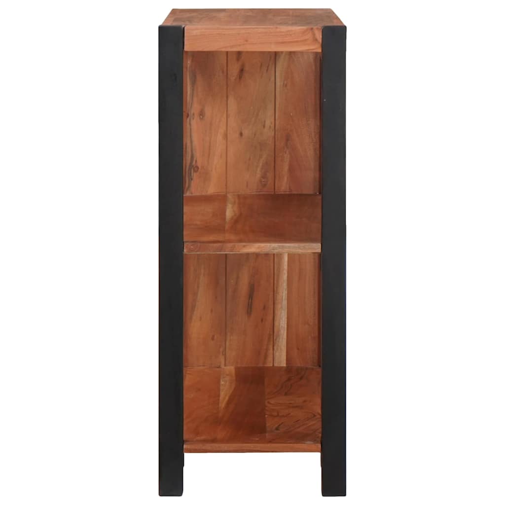 Bookshelf Brown 80 x 30 x 75 cm Solid Acacia Wood
