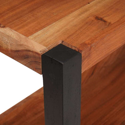 Bookshelf Brown 80 x 30 x 40 cm Solid Acacia Wood