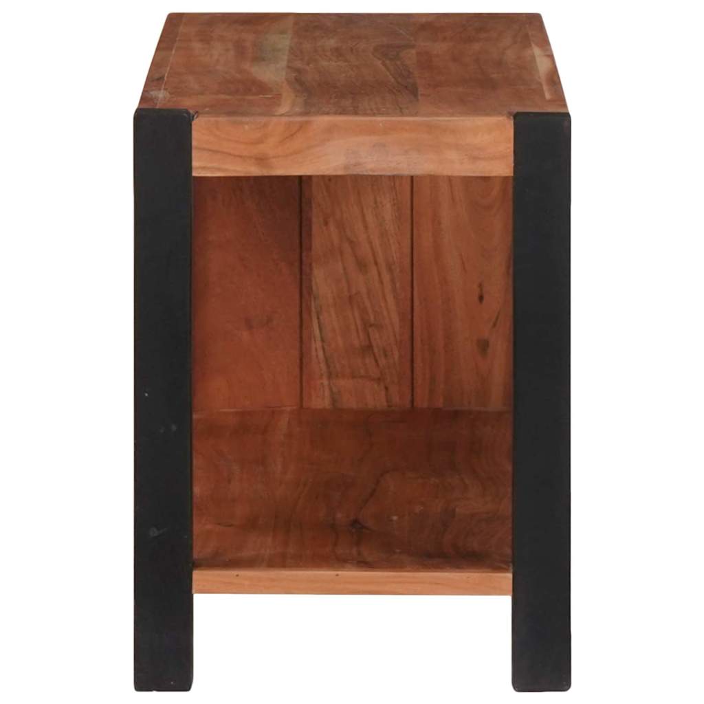 Bookshelf Brown 80 x 30 x 40 cm Solid Acacia Wood