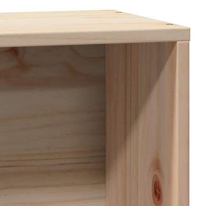 Bookcase Bed without Mattress 75x190 cm Small Single Solid Wood Pine
