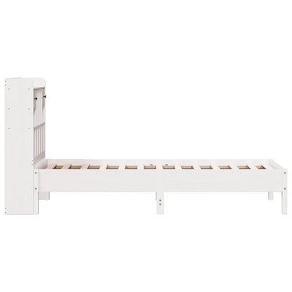Bookcase Bed | White | Solid pinewood | Single | Bookcase Bed
