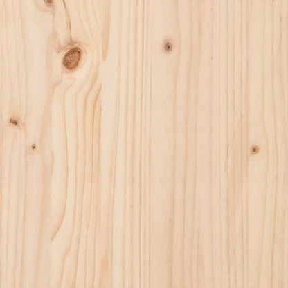 Bed Frame without Mattress 75x190 cm Small Single Solid Wood Pine