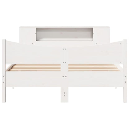 Bed Frame without Mattress White 160x200 cm Solid Wood Pine