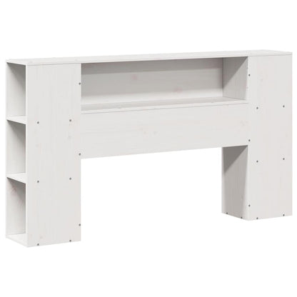 Bed Frame without Mattress White 140x200 cm Solid Wood Pine
