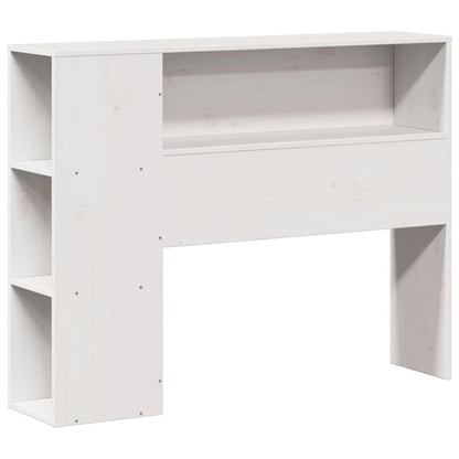Bed Frame without Mattress White 75x190 cm Small Single Solid Wood Pine