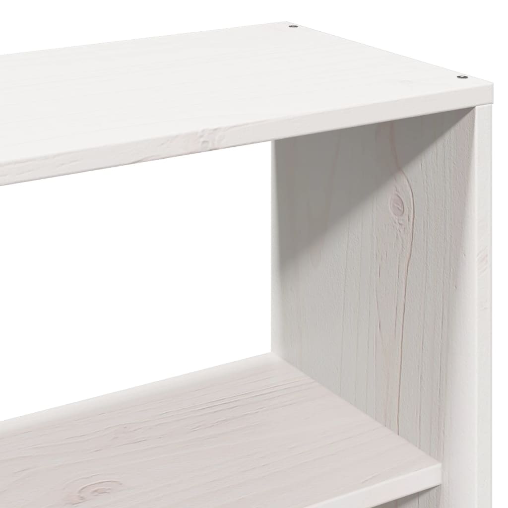 Bed Frame without Mattress White 140x200 cm Solid Wood Pine