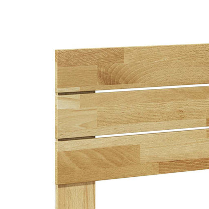 Headboard 75 cm Solid Wood Oak