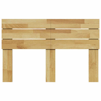 Headboard 120 cm Solid Wood Oak