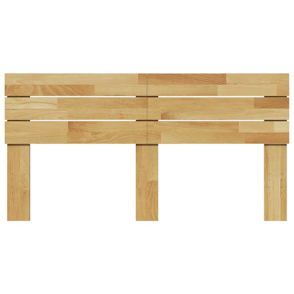 Headboard 160 cm Solid Wood Oak