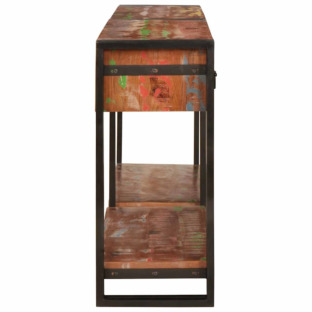 Console Tables with Drawer 2 pcs Multicolour 161 x 33 x 75 cm