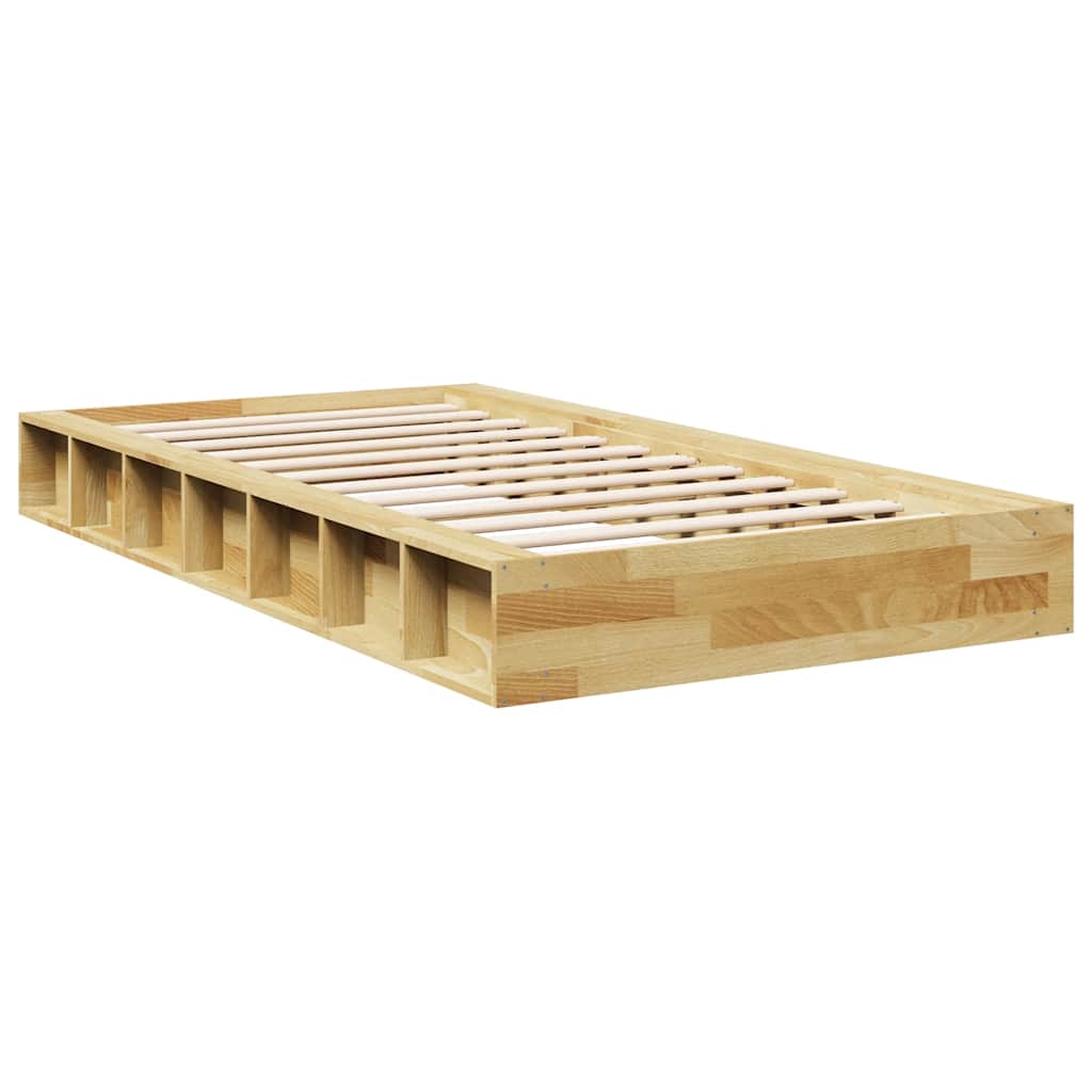 Bed Frame | Oak | Solid Oak Wood, Plywood | Single | Bed Frame