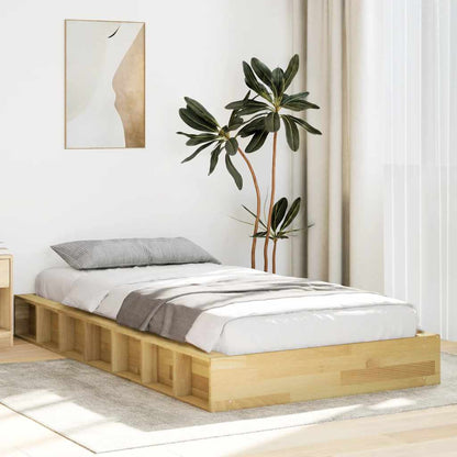 Bed Frame | Oak | Solid Oak Wood, Plywood | Single | Bed Frame