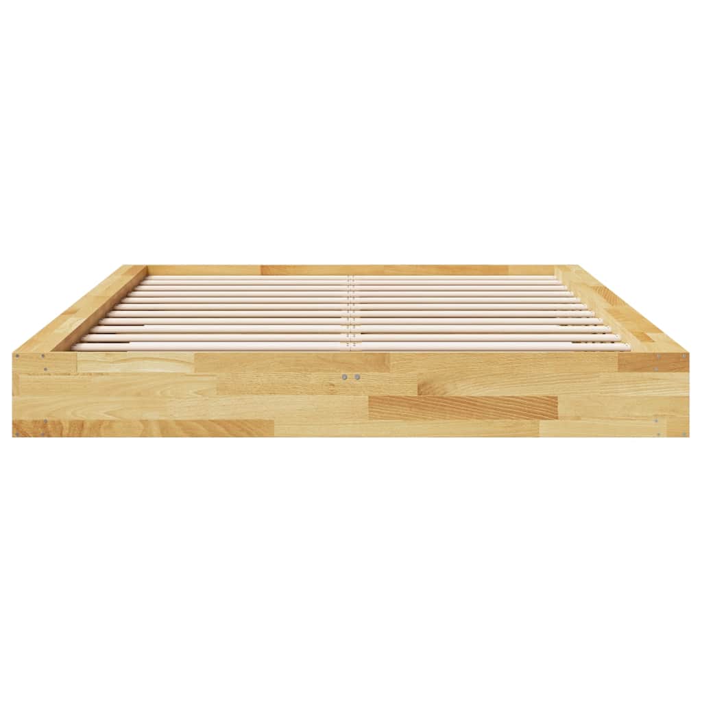Bed Frame | Oak | Solid oak wood, Plywood | Double | Storage | Bed Frame