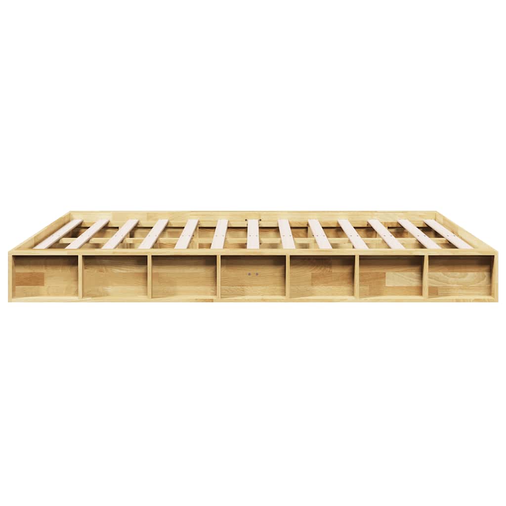 Bed Frame | Oak | Solid oak wood, Plywood | Double | Storage | Bed Frame