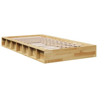 Bed Frame | Oak | Solid oak wood | Single | Bed Frame | Rectangular