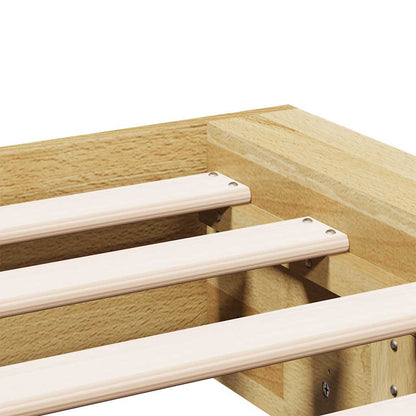 Bed Frame | Oak | Solid oak wood | Double | Rectangle | Rustic | Durable