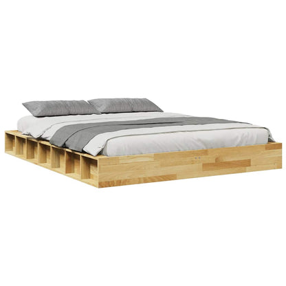 Bed Frame | Oak | Solid Oak Wood | Double | Bed Frame | Rectangular