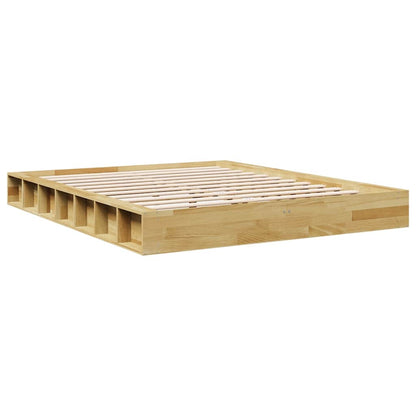 Bed Frame | Oak | Solid Oak Wood | Double | Bed Frame | Rectangular