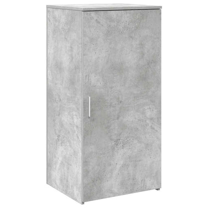 Reception Desk Concrete Grey 200x50x103.5 cm Engineered Wood