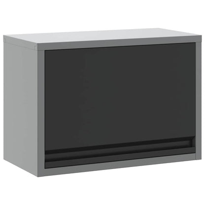 Tool Cabinet with Storage Black and Grey 50 x 25 x 35 cm