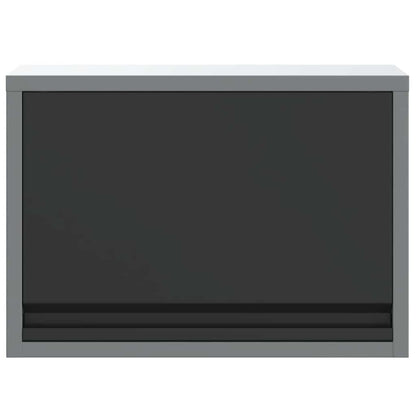 Tool Cabinet with Storage Black and Grey 50 x 25 x 35 cm