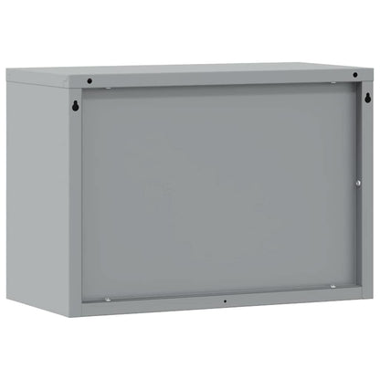 Tool Cabinet with Storage Red and Grey 50 x 25 x 35 cm