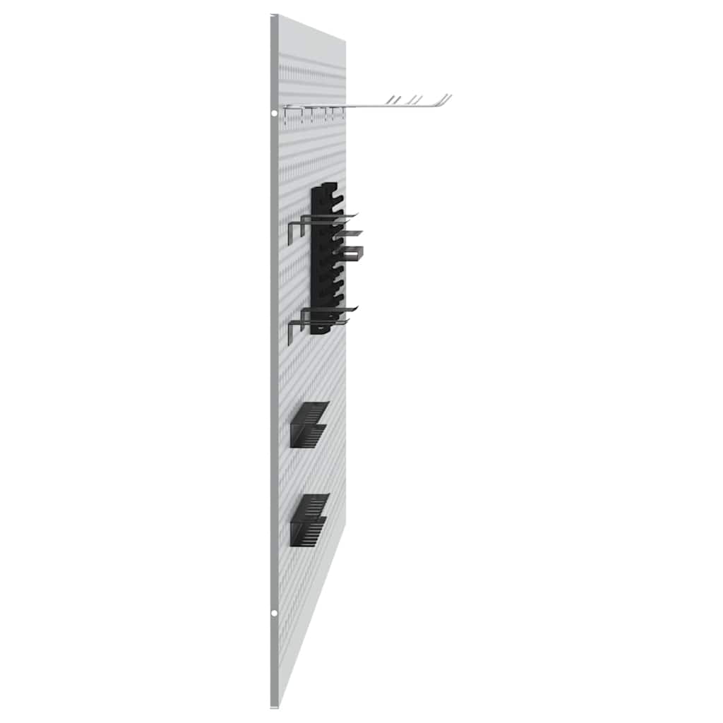 Tool Wall Panel 3 pcs Grey 150 x 1 x 80 cm Steel