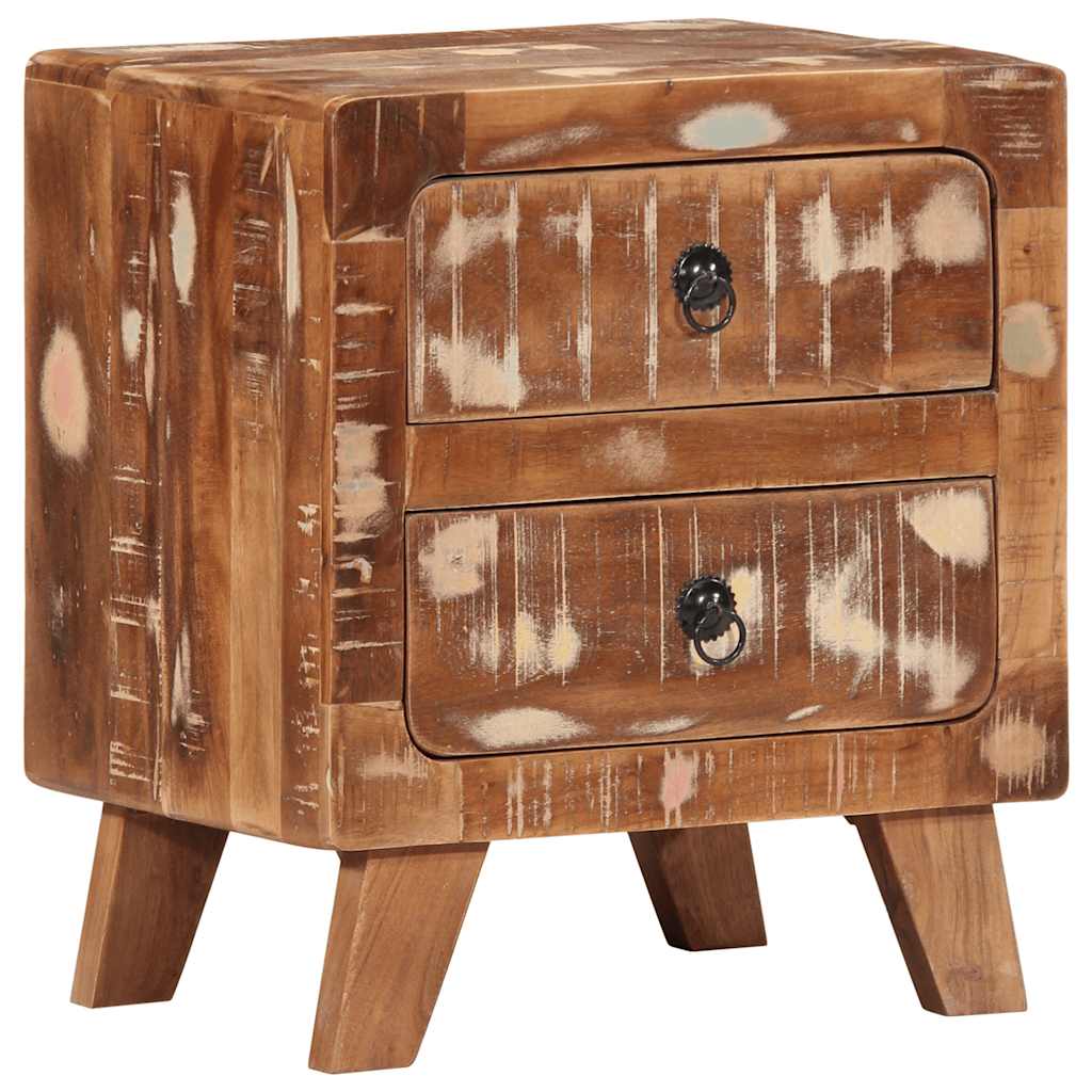 Bedside Cabinet 40x32x46 cm Solid Wood Reclaimed