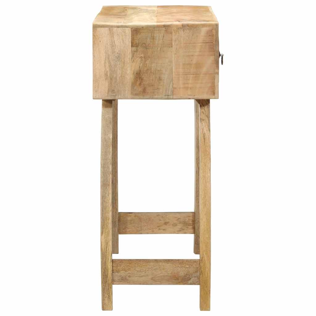 Console Table 90x32x75 cm Solid Wood Rough Mango