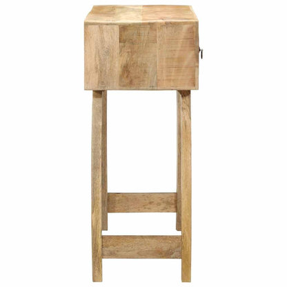 Console Table 90x32x75 cm Solid Wood Rough Mango