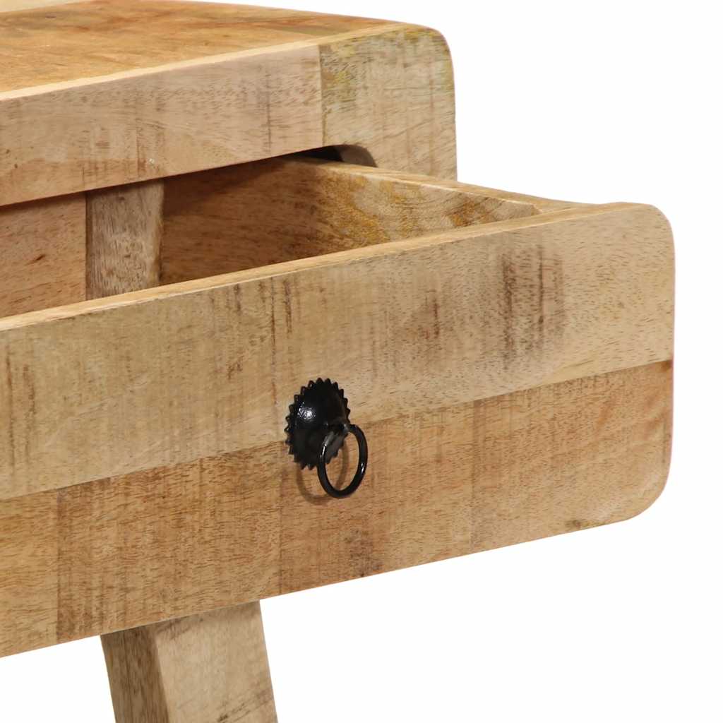 Console Table 90x32x75 cm Solid Wood Rough Mango