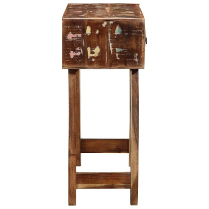 Console Table 90x32x75 cm Solid Wood Reclaimed