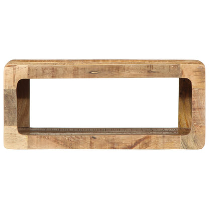 TV Cabinet with Shelf Brown 60 x 30 x 25 cm Solid Mango wood
