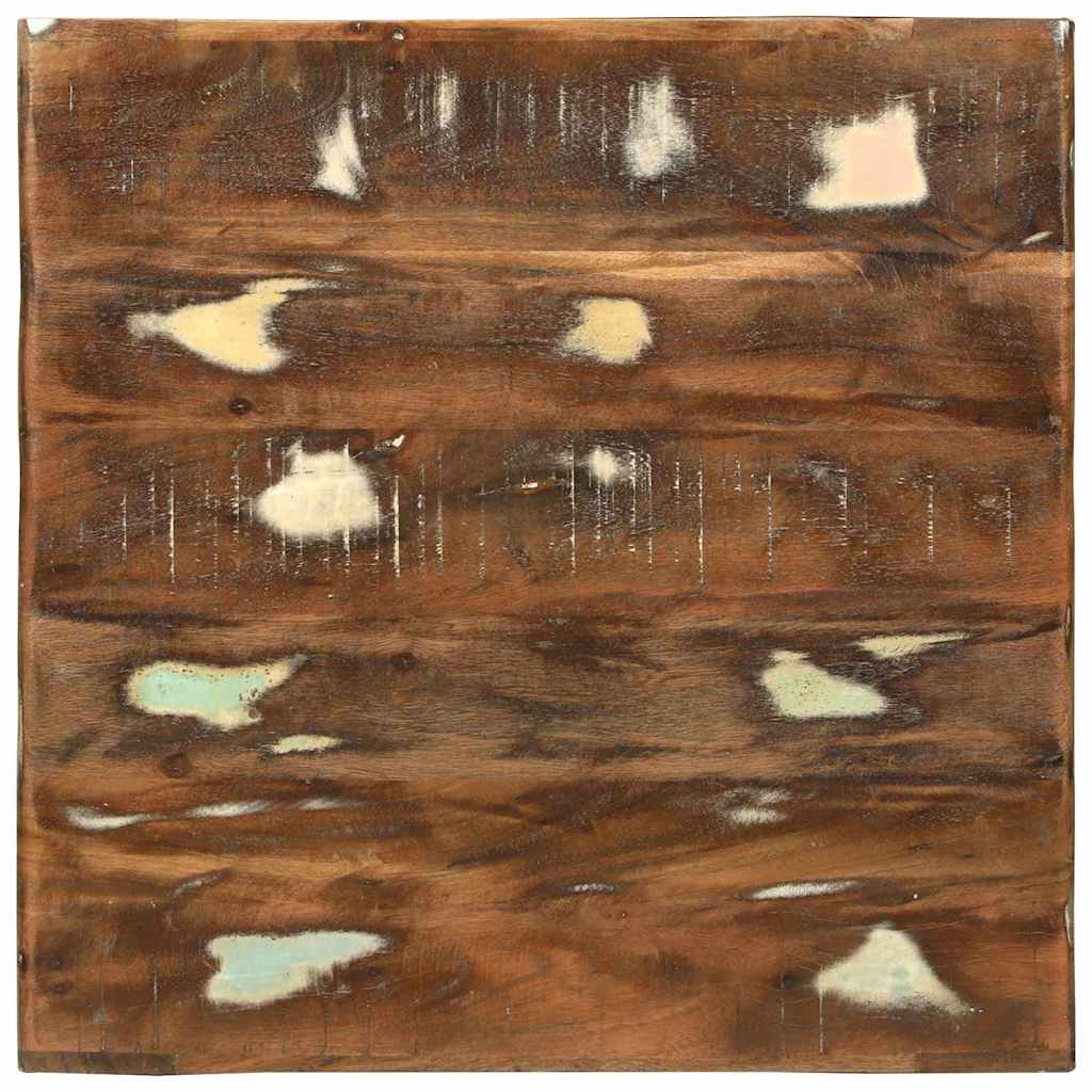 Coffee Table Multicolour 50 x 50 x 35 cm Solid Reclaim Wood