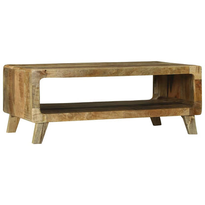 Coffee Table Brown 90 x 50 x 35 cm Solid Mango Wood