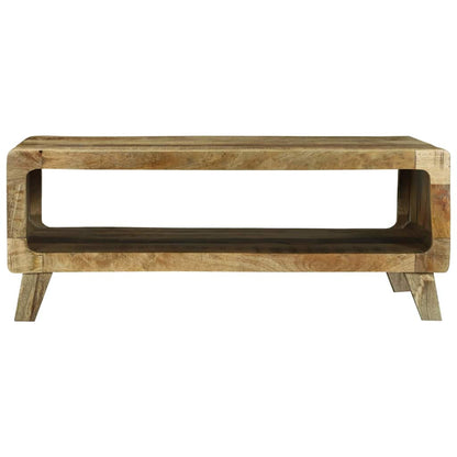 Coffee Table Brown 90 x 50 x 35 cm Solid Mango Wood