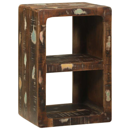 TV Cabinet Multicolour 36 x 30 x 54 cm Solid Reclaim wood