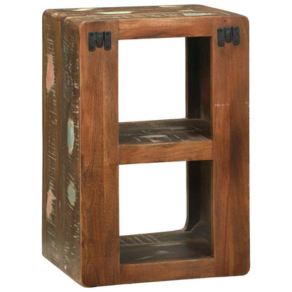 TV Cabinet Multicolour 36 x 30 x 54 cm Solid Reclaim wood