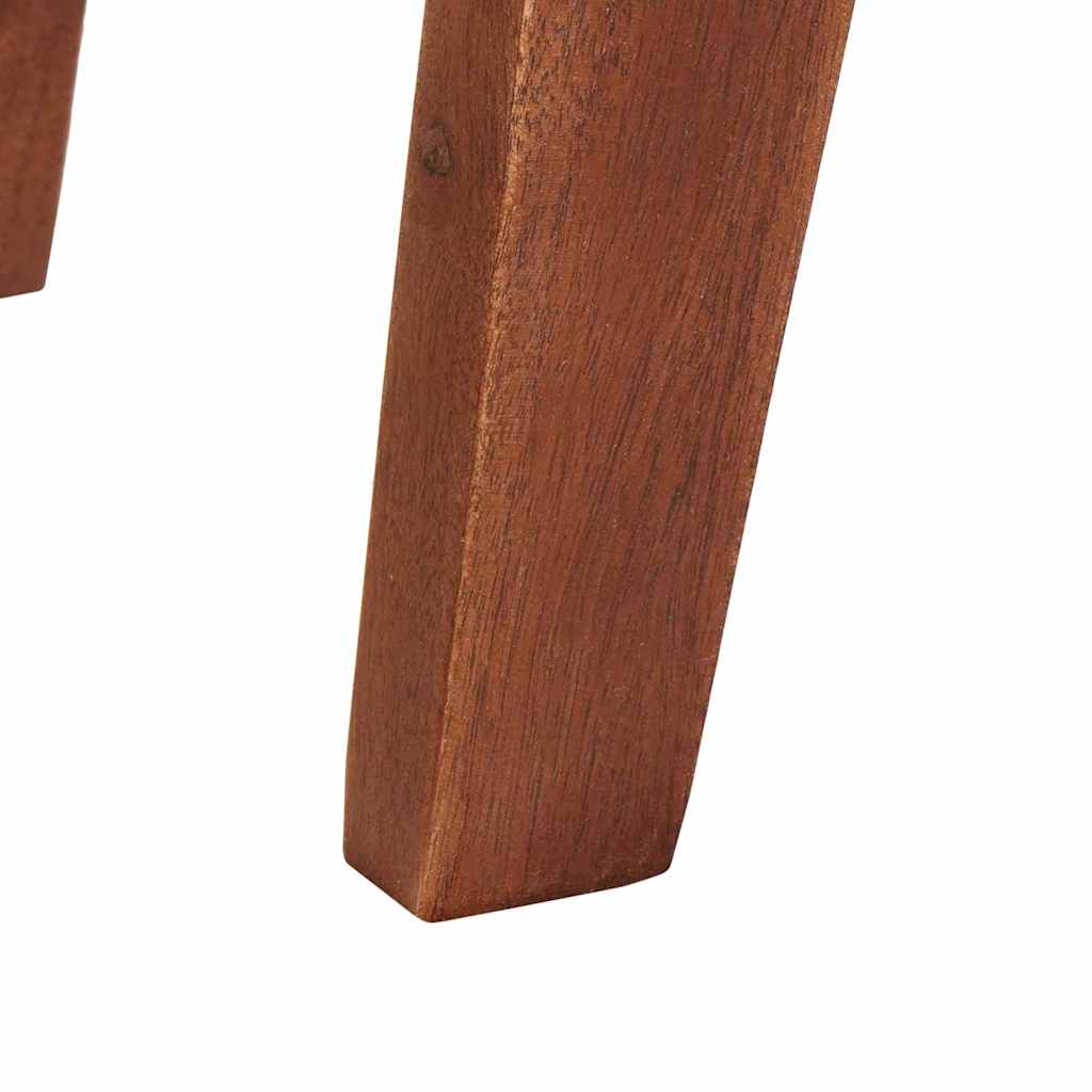 End Table with Shelf Brown 40 x 32 x 46 cm Solid Reclaim Wood