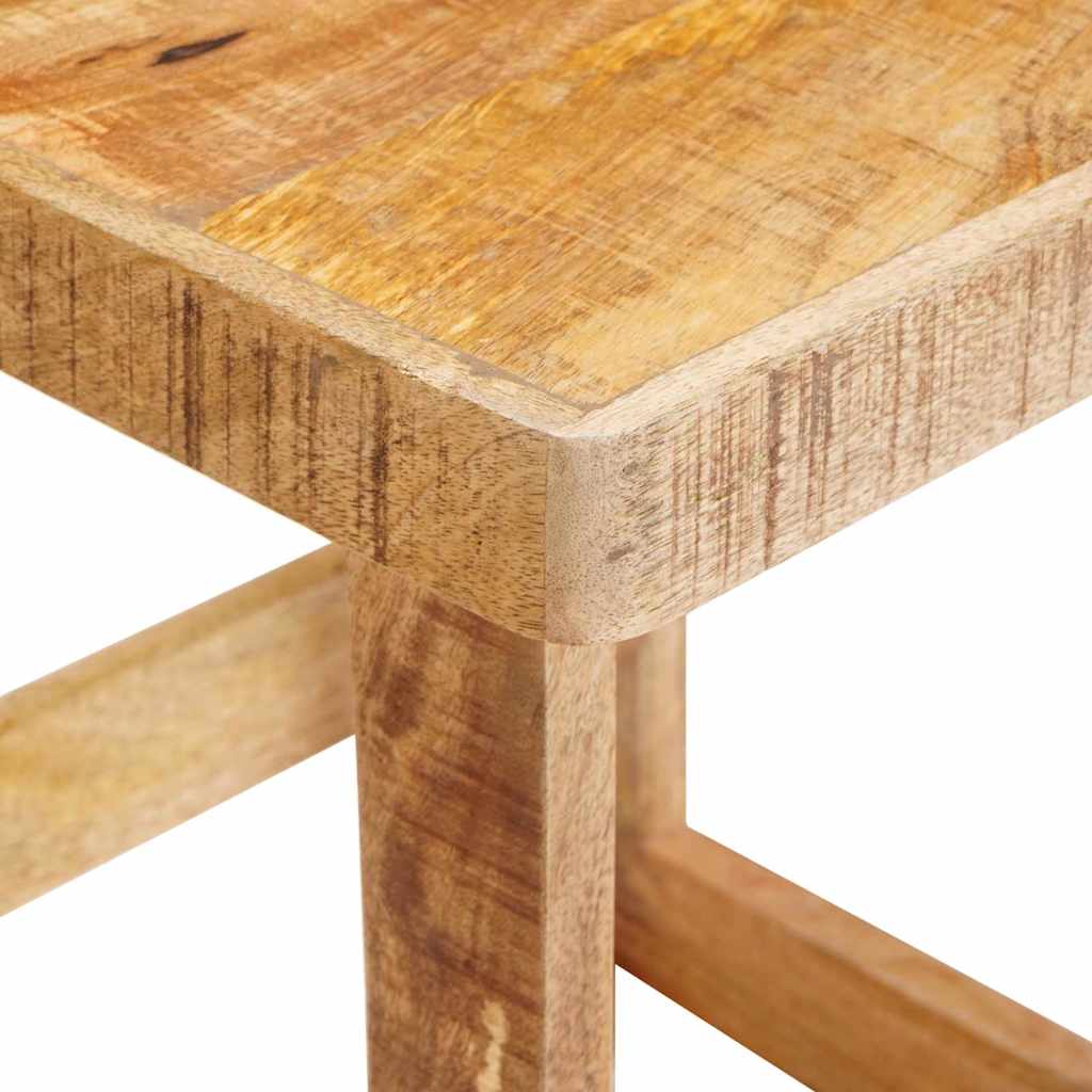 Nesting Tables 2 pcs Brown 46 x 46 x 45 cm Solid Mango Wood