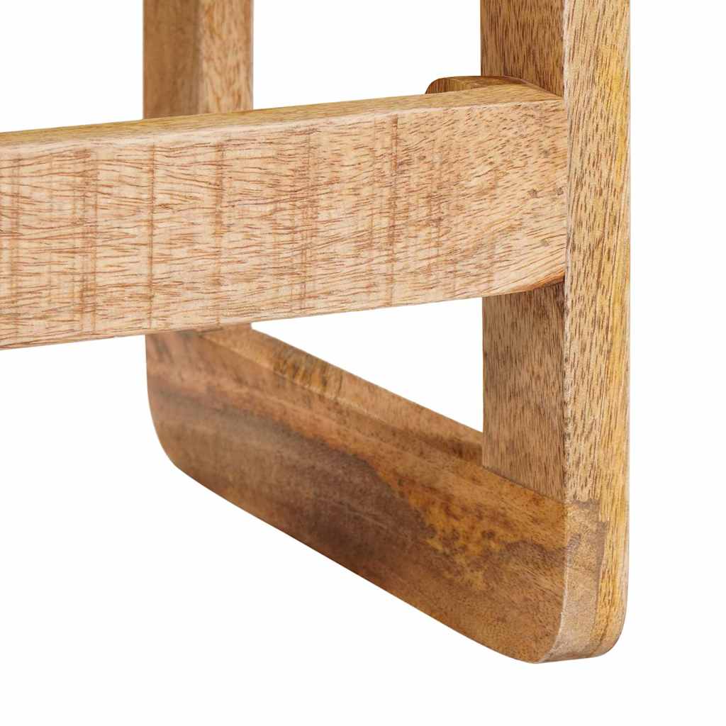Nesting Tables 2 pcs Brown 46 x 46 x 45 cm Solid Mango Wood