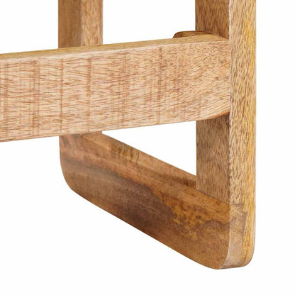 Nesting Tables 2 pcs Brown 46 x 46 x 45 cm Solid Mango Wood
