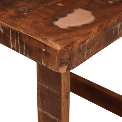 Nesting Tables 2 pcs Brown 46 x 46 x 45 cm Solid Reclaim Wood